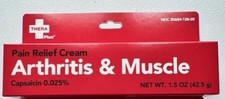 CareAll Arthritis And Muscle Pain Relief Cream Capsaicin Fragrance Free