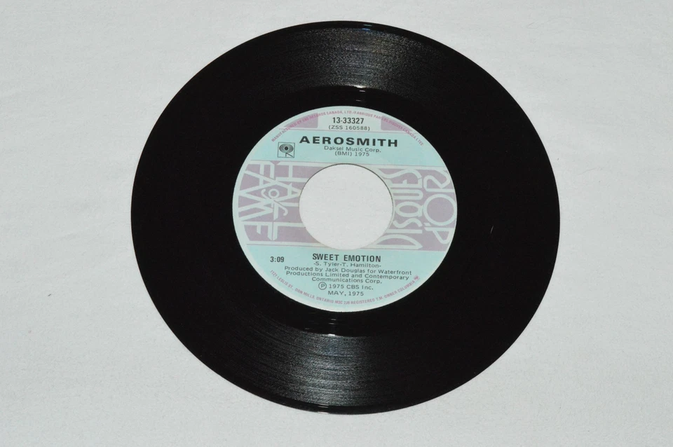 AEROSMITH Dream On / Sweet Emotion 7" Vinyl Single 45rpm 1973 Columbia 13-33327 - Image 2 of 2