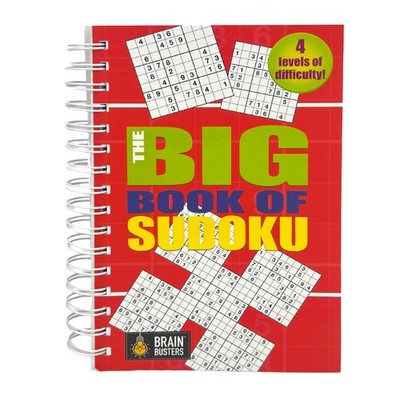 Big Book of Sudoku: Over 500 Puzzles & Solutions, Easy to Hard for...