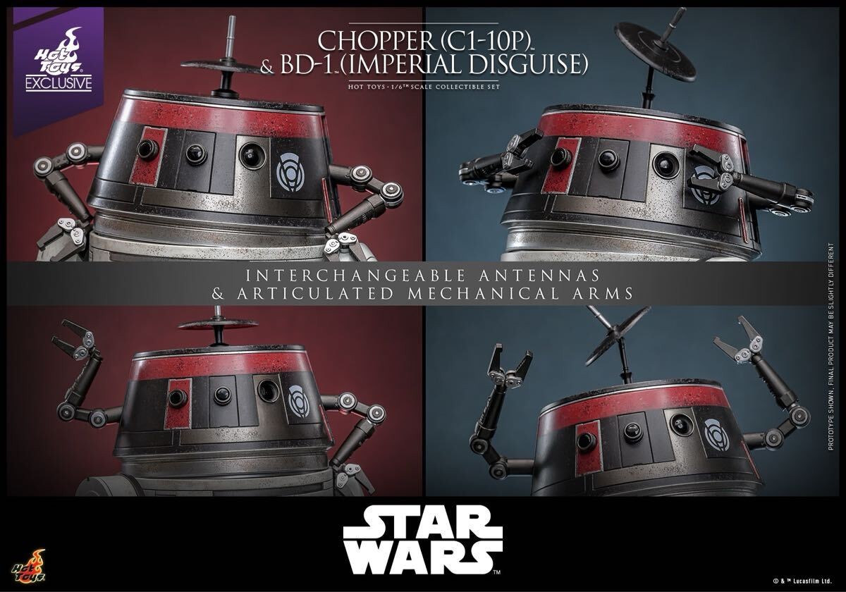 Hot Toys Tms152 Chopper Bd-1 1/6 Figure C1-10P Imperial