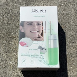Lächen Cordless Rechargeable Portable Oral Irrigator Water Flosser Green/White