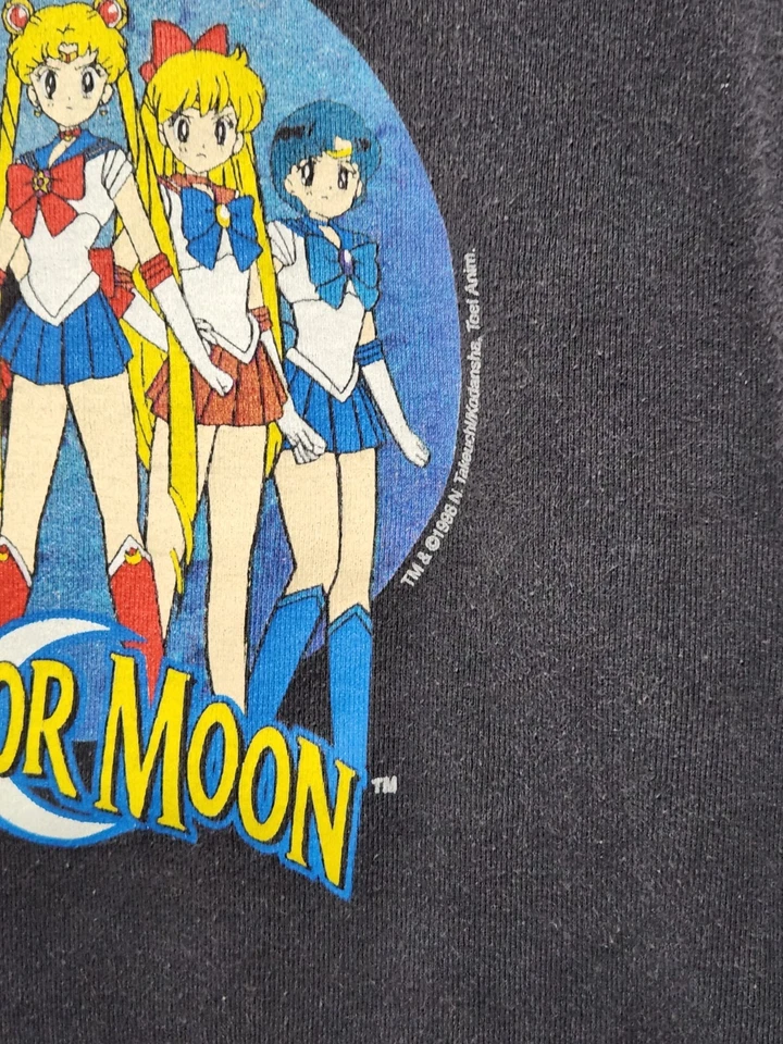 Rare Vintage 1998 Fashion Victim Sailor Moon Tshirt, Grail Tee, Womens Size 2xl - Image 2 of 4