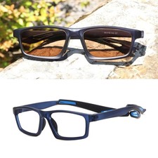 Sporty Full Rim Photochromic Brown Reading Glasses Transition Sunglasses Reader