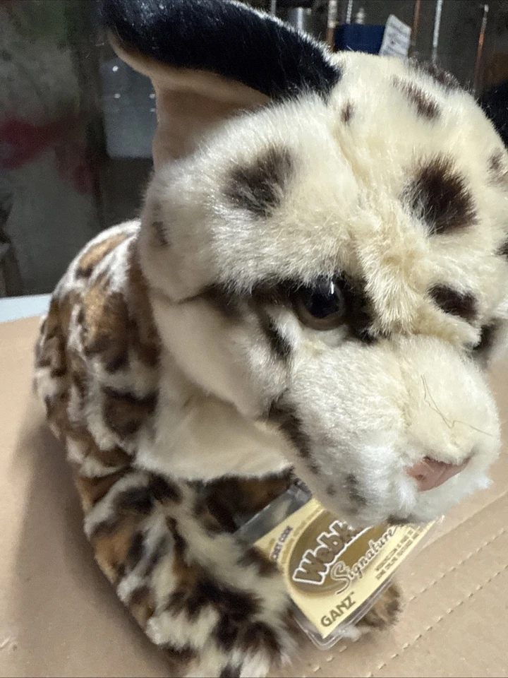 Ganz Webkinz Signature Ocelot WKS1088 Plush Stuffed Animal Sealed Code Rare New - Image 2 of 4