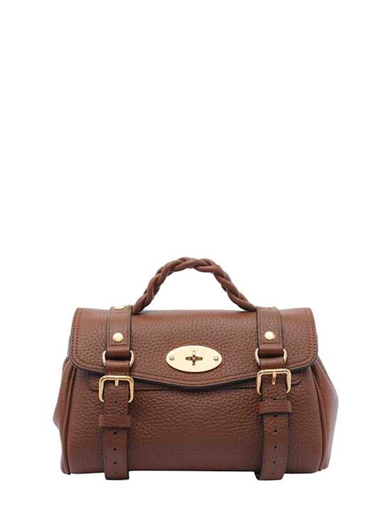 Mulberry - Women - Handbag with braided handle - Brown