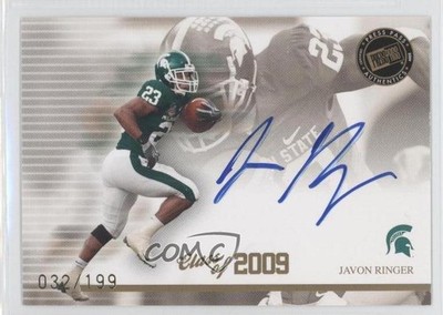 2009 Press Pass Signature Edition Class of /199 Javon Ringer Rookie Auto RC 0p5