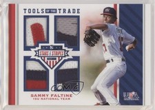 2017 Panini USA Baseball Stars & Stripes Prime 20/25 Trey Faltine Sammy #52 0i76