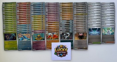 Pokémon TCG Mega Evolution - Komplettes Reverse Holo Set - 122 Karten  