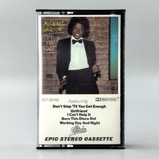 Michael Jackson - Off The Wall Cassette, 1979, Epic/CBS FET 35745 No Barcode