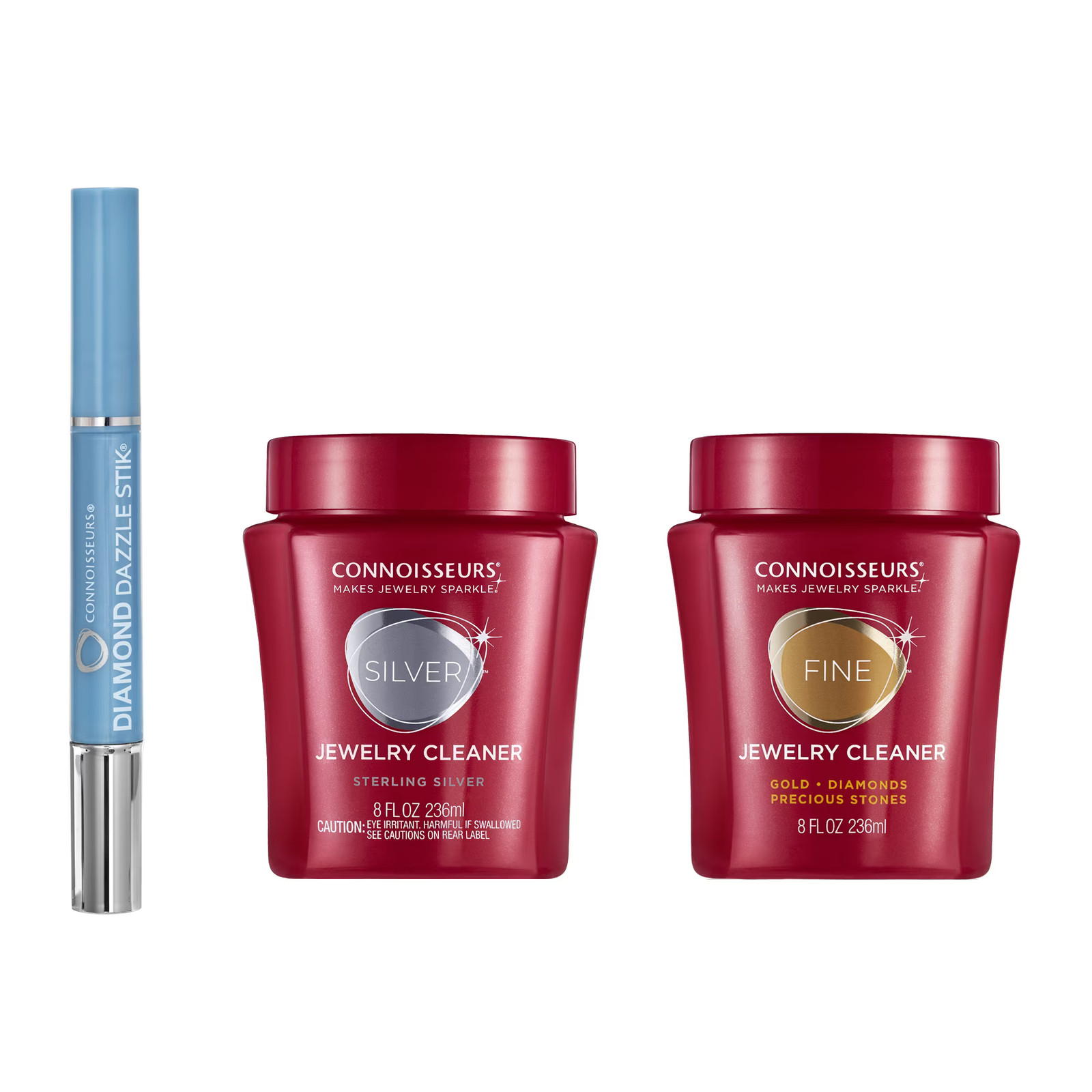 Connoisseurs Lux Jewelry Cleaning Kit for Gold, Silver, and Diamonds|79716