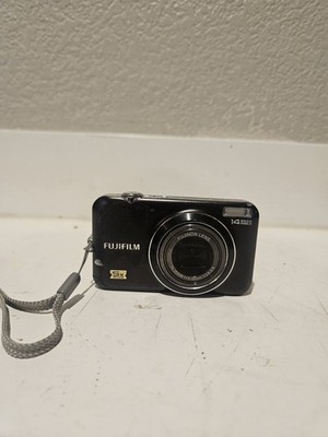 Fujifilm FinePix JX250 Black 14.0MP 5x Wide Optical Zoom LCD Camera - WORKING.