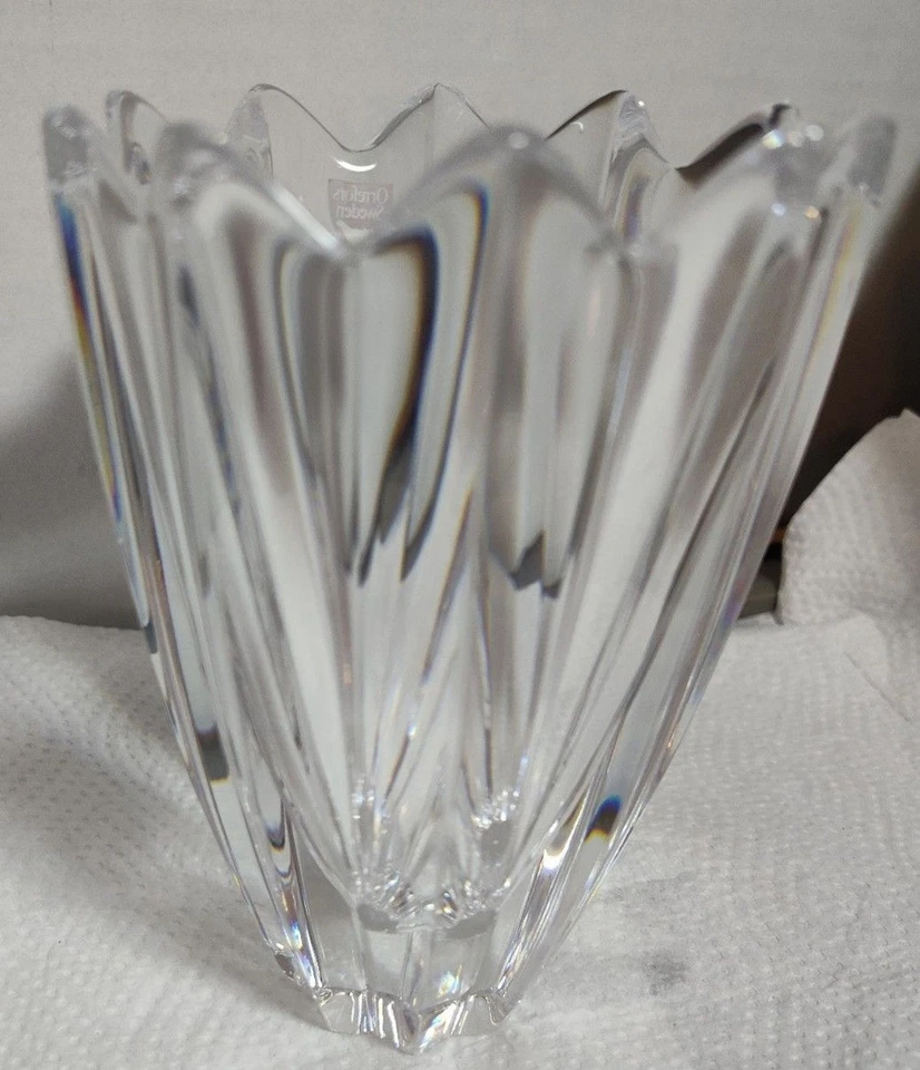 Jarrón de cristal Orrefors Foto 4 de 4