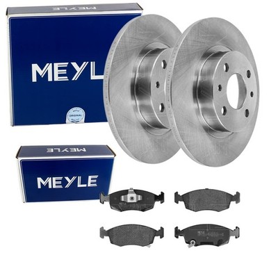 MEYLE BREMSSCHEIBEN 257mm + BELÄGE VORNE passend für FIAT PANDA 312 319