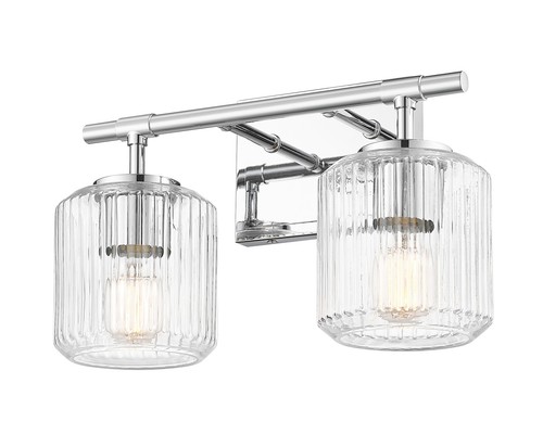 Z-Lite 7515-2V Landon 2 Light 14"W Vanity Light - Nickel - Picture 8 of 12