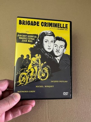 DVD Gilbert Gil Jean Davy Criminal Brigade 1947 82'NB Sehr Guter Zustand