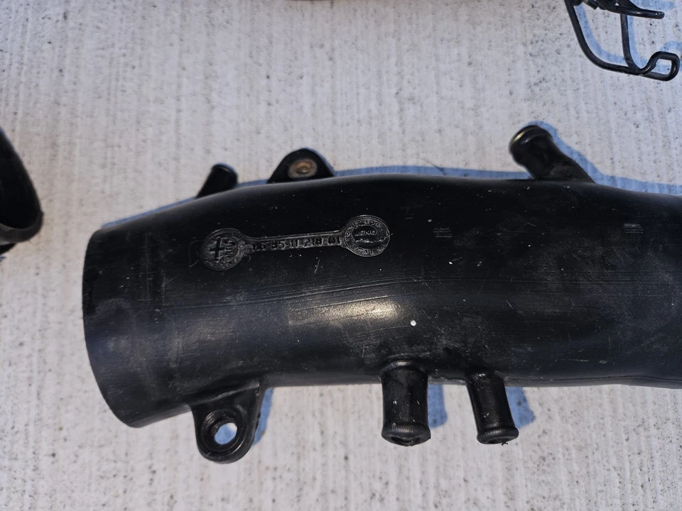Filtro de aire y tubos Alfa Romeo Spider Veloce OEM limpiador 1987 1988 Foto 3 de 4