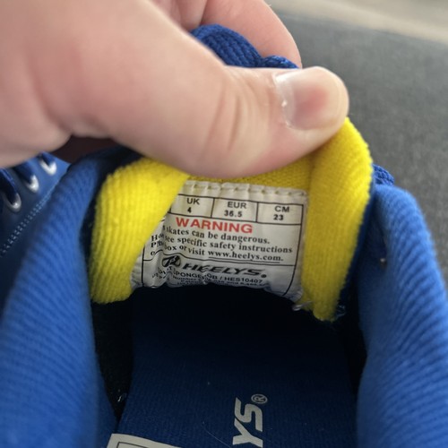 Heelys SpongeBob Sz 4 Kids. Skate Roller. New Without Box - Picture 7 of 7