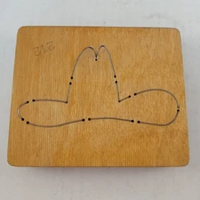 Cowboy Hat Western Apparel Ellison Educational Equip Accucut Wood Dies 6"x5" 
