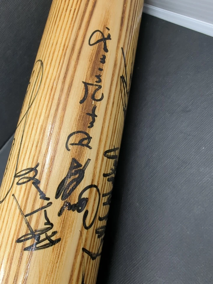 1993 Detroit Tigers Signed Autographed Bat 25+ sigs Trammell Sparky, Harwell COA - Image 4 of 4