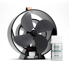 Viking Ember 360° Heat Powered Stove Fan – With Aroma Diffuser & Cooker Plate
