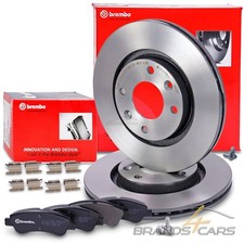 BREMBO BREMSSCHEIBEN +BEL&Auml;GE VORNE F&Uuml;R CITROEN C4 DS3 OPEL CROSSLAND PEUGEOT 207