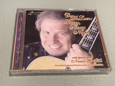 Don McLean - Starry Starry Night - 2 CD's Album - 2000 Relentless/Nashville USA
