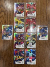 Juego completo de 10 cartas Topps Chrome GOLAZO 2020-21 con Messi Ronaldo Haaland 🏟️⚽️🔥