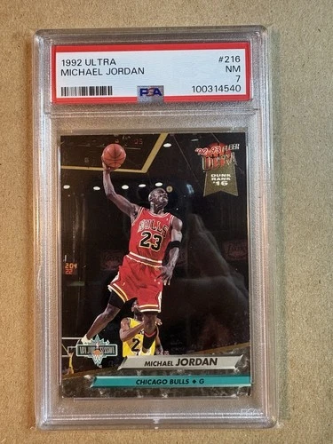 1992-93 Fleer Ultra - Michael Jordan #216 PSA 7 Chicago Bulls HOF