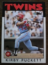 1986 Topps - Kirby Puckett #329