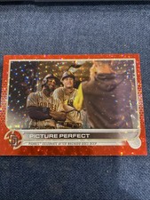 2022 Topps Update Red Foil US83 Machado/Profar San Diego Padres Ser#38/199