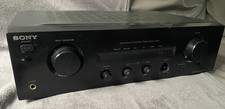 SONY TA-FE370 Stereo Integrated Amplifier black - Phono Input
