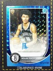 2025-26 BOWMAN BASKETBALL CHROME AUTO NOLAN TRAORE BLUE GEOMETRIC /150 RC (SZS
