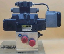 Parker Proportional Hydraulic Valve D81FHE01F4VB0030 w/ D1FVE 50BCVLW30 350 bar