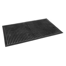Rubber Floor Mat With Holes Anti-fatiguenon-slip Drainage Mat 36x60 Black Rubber Floor Mat With Holes Anti-fatiguenon-slip Drainage Mat 36x60 Black