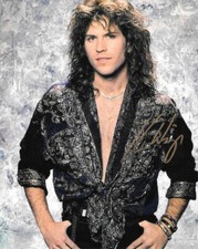 * KIP WINGER * signed 8x10 photo * WINGER BAND * PROOF * 3