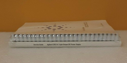 Agilent E3631A E3631-90100 Triple Output DC Power Supply Manual Package - Picture 2 of 2