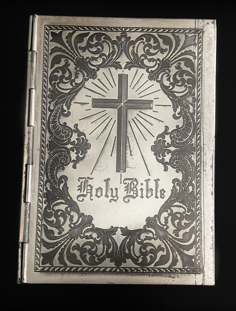 ヴィンテージの聖書◆『Holy Bible』◆ Antique-1869-The Holy Bible Complete And How To Understand
