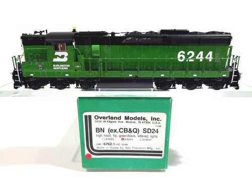 Capucha alta Overland OMI BN SD24 Burlington Northern #6244 HO latón #6762,1 DCC | Zustand: New: Other (See Details)