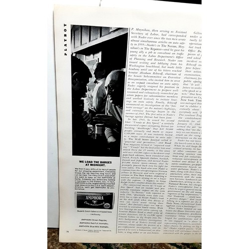 1968 Amphora Dutch Tobacco Original Print Ad 60s