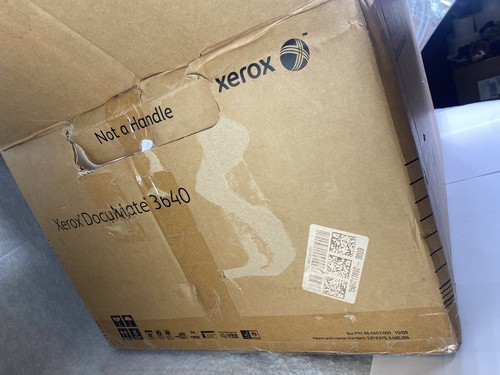 Xerox DocuMate 3640 Flatbed Scanner Duplex Color Document Scanner Open Box Nice - Picture 4 of 10