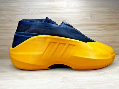 adidas Crazy IIInfinity Sunshine Yellow Black Basketball Sneaker Mens Size 8.5