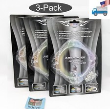 3-pack: New Titan VD01 80mm/92mm Fan Adapter Vibration Noise Silencer Gamer PC