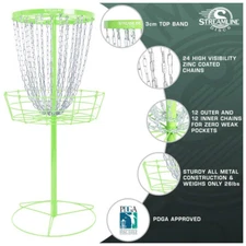 Streamline Disc Golf Basket Black Hole Lite Catcher Target