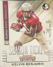 2015 Panini Contenders Draft Picks #62 Kelvin Benjamin 