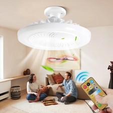 Fan For E27 Socket Light With Remote Ceiling ...