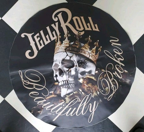 Riesen Jellyroll Aufkleber schön defekt - Bild 1 von 3