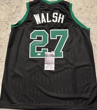 Jordan Walsh Boston Celtics Autographed Signed Custom Style Jersey Coa JSA