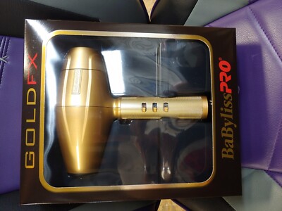 BaByliss PRO FXBDG1 Professional Hair Dryer - Gold