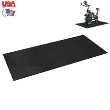78x35" Equipment Mat Treadmill Exercise Bike Mat Floor Carpet Protect Waterproof