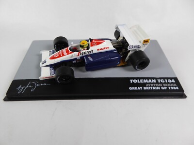 Formula 1 Toleman TG184 Ayrton Senna Great Britain GP F1